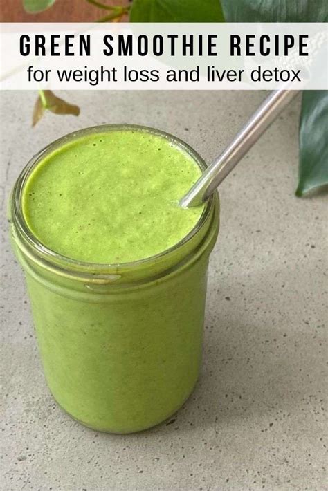 The Best Green Smoothie With Sunflower Lecithin For Weight Loss