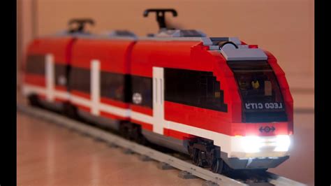 7938 Лего Сити Пассажирский поезд Lego City обзор - YouTube