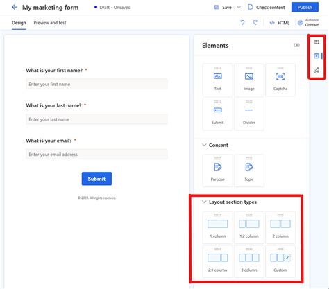 Customer Insights Journeys Formulieren Maken Dynamics 365 Customer Insights Microsoft Learn