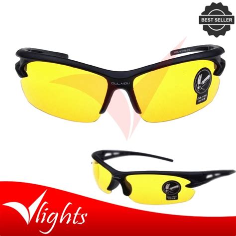 Jual Promo Kacamata Malam Anti Silau Night View Glasses Vision Type