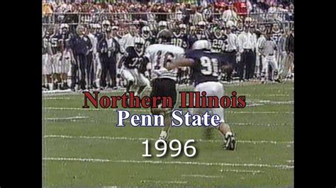 Penn State Vs Northern Illinois 1996 Game Story Youtube