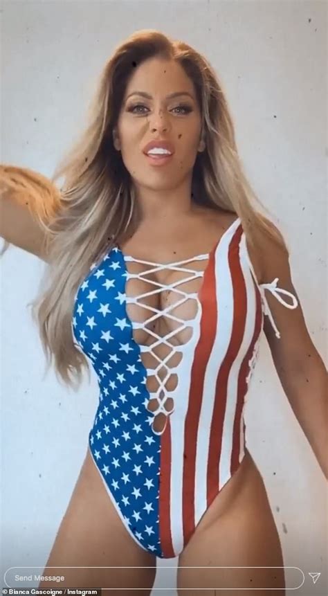 Bianca Gascoigne Wears Revealing Hot Pink Lingerie As She Says Cheers Daily Mail Online