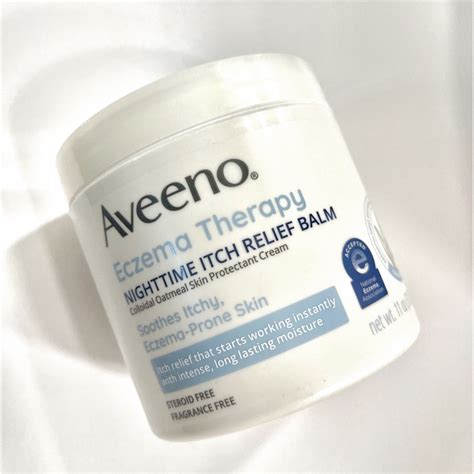 Aveeno Eczema Therapy Nighttime Itch Relief Balm Fragrance Free 11 Oz