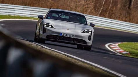 Porsche Breaks Tesla Nurburgring Lap Record For Production Evs