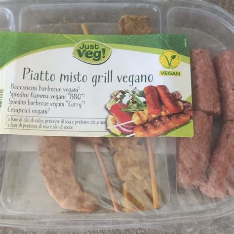 Just Veg ALDI Italy Piatto Misto Grill Vegano Review Abillion