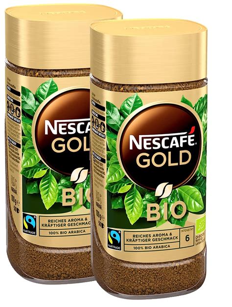 Nescaf Gold Bio L Slicher Bohnenkaffee Instant Kaffee Aus