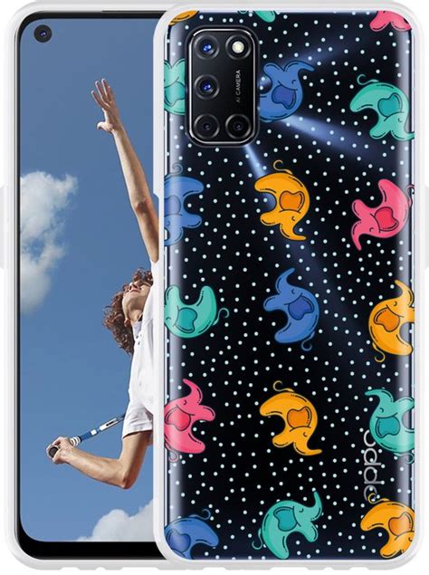 Oppo A Hoesje Happy Elephant Designed By Cazy Bol