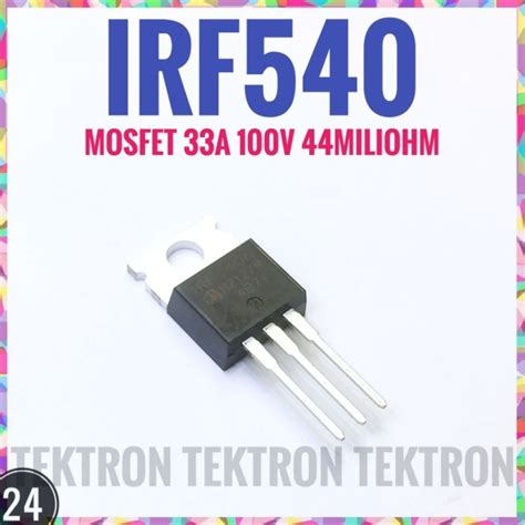 Jual International Rectifier IRF540N N Channel Mosfet IRF540 F540 100V