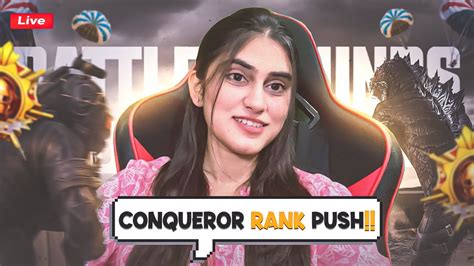 AAJ CONQUEROR HOGA BGMI LIVE JNV PLAYS Bgmi Facecam Girlgamer