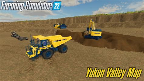 Timelapse Terrafarm Mine Yukon Valley Map Farming Simulator Youtube