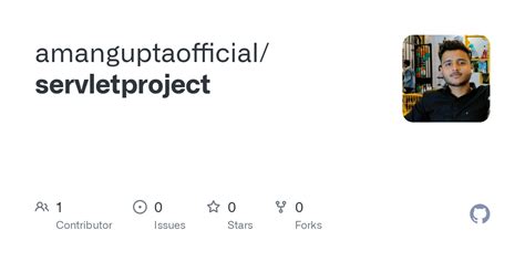 GitHub - amanguptaofficial/servletproject