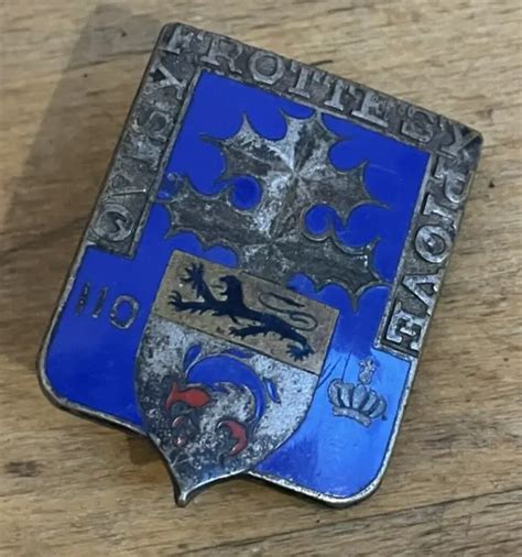 Insigne Ancien Ri Regiment Infanterie Drago Berenger Eur