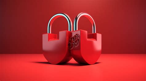 Red Heart Shaped Padlock Red Lock Love Png Transparent Clipart Image