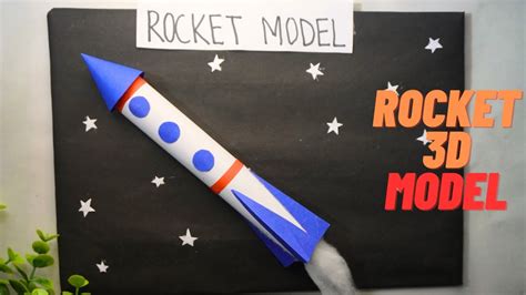 How To Make Rocket Easy Rocket Making Diy Rocket Rocket 3D Model