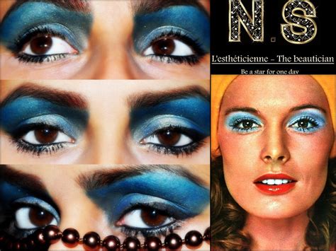 1970s Disco Makeup Ad