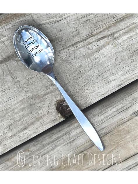 Hand Stamped Coffee Spoons Customized Spoons Hand Stamped Etsy