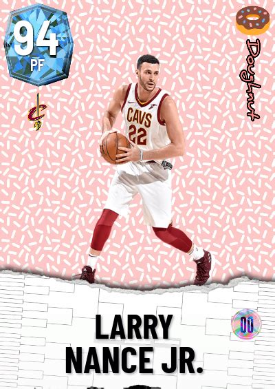 NBA 2K22 2KDB Custom Card LARRY NANCE JR Doughnut Collection