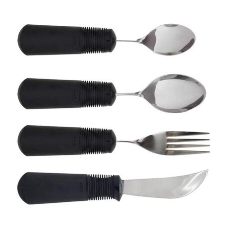 Big Grip Bendable Weighted Utensils Eating Utensils For Parkinsons