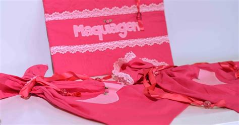 Porta Lingerie E Porta Maquiagem Em Patchwork Armarinho S O Jos