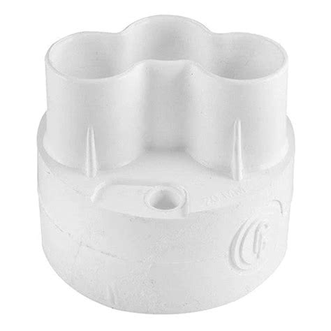 20mm Pvc 3 Way Spout Box Abner Electrical