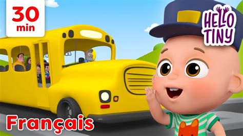 Les Roues De L Autobus Chansons Pour Enfants Hello Tiny En Fran Ais