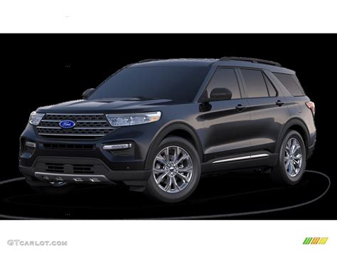 2020 Agate Black Metallic Ford Explorer Xlt 4wd 135490581 Gtcarlot