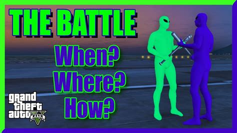 GTA 5 ALIEN GANG WAR GREEN VS PURPLE BE THERE TO FIGHT ONLY ONE