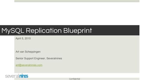 Introducing The Severalnines Mysql© Replication Blueprint Ppt