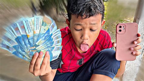 Prank Bocil Sombong Hilangin Semua Uang Buat Top Up Geme Youtube