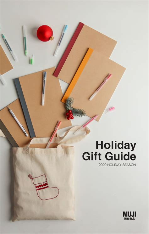 MUJI Holiday Gift Guide 2020