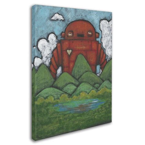 Craig Snodgrass Valley Invader Canvas Art X En