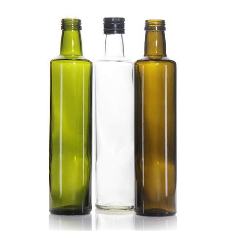 Factory Directly Marasca Bottle 250ml 500ml 750ml 1000ml Cooking Oil Glass Bottle With Lids