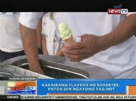 Ntg Kakaibang Flavors Ng Sorbetes Patok Din Ngayong Tag Init Youtube