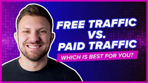 Free Traffic Vs Paid Traffic Explained Which Is Best For You Youtube