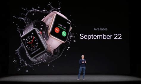 Apple Watch Series 3 mit LTE-Unterstützung vorgestellt