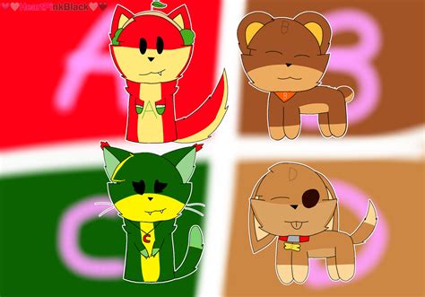 Four The Badanamu Alphabet UA by kittycatkawaii20 on DeviantArt