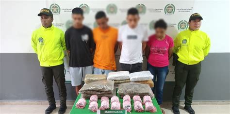 Capturan A Cuatro Personas E Incautan Gramos De Marihuana En