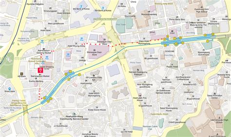 Dongdaemun Market Map