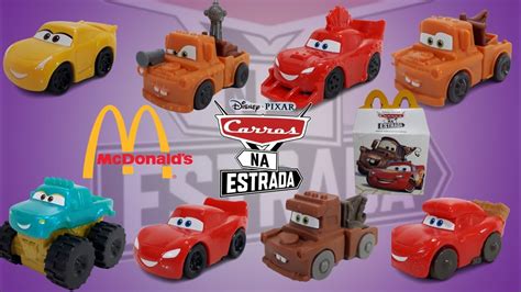 Carros Na Estrada Disney Mclanche Feliz Outubro Cole O Completa