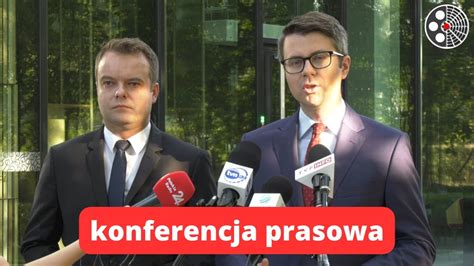 Konferencja Z Udzia Em Rzecznika Pis Rafa A Bochenka I Rzecznika Rz Du