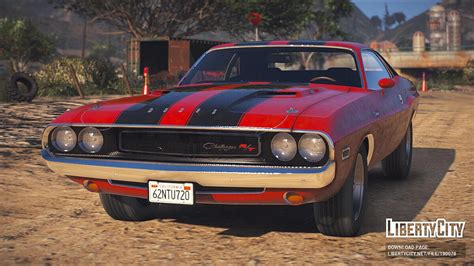 Завантажити 1970 Dodge Challenger R T Hemi v1 0 для GTA 5