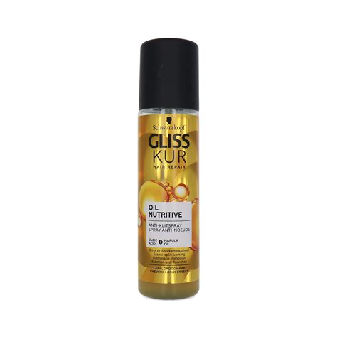 Schwarzkopf Gliss Kur Oil Nutritive Anti Tangle Spray Ml