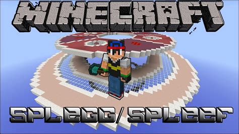 Minecraft Mini Games Splegg Spleef 3 YouTube