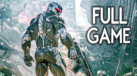 Crysis 2 Remastered Full Game 4k 60fps Walkthrough Gameplay No