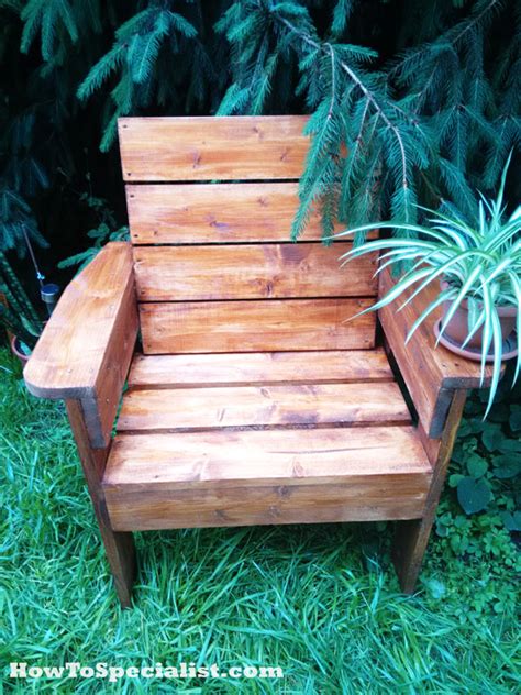 DIY Garden Chair | MyOutdoorPlans