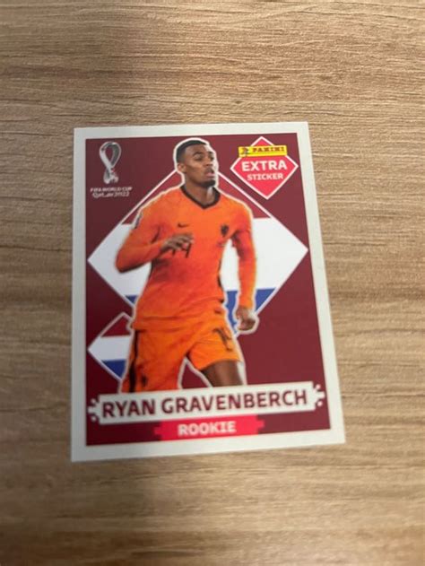 Panini WM 2022 Extra Sticker Rayan Gravenberch Base Kaufen Auf Ricardo