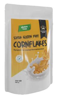 Купить Безглютеновые кукурузные хлопья SOFRA Gluten-free Corn Flakes ...