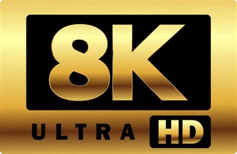 premium vector  resolution ultra hd sign   golden ultra hd