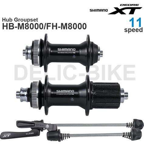 Cubo Dianteiro 100mm Do Cubo De Shimano Deore Xt M8000 Groupset E