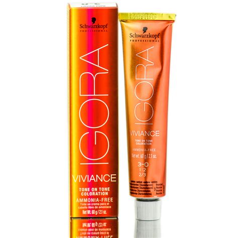 Schwarzkopf Igora Vibrance Demi-Permanent Tone on Tone Coloration Hair ...
